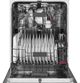 GE Profile™ PDT825SGJWW 24" White Built In Dishwasher-3