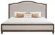 Flexsteel® Bellevue Tan/Whiskey Brown King Platform Bed-1