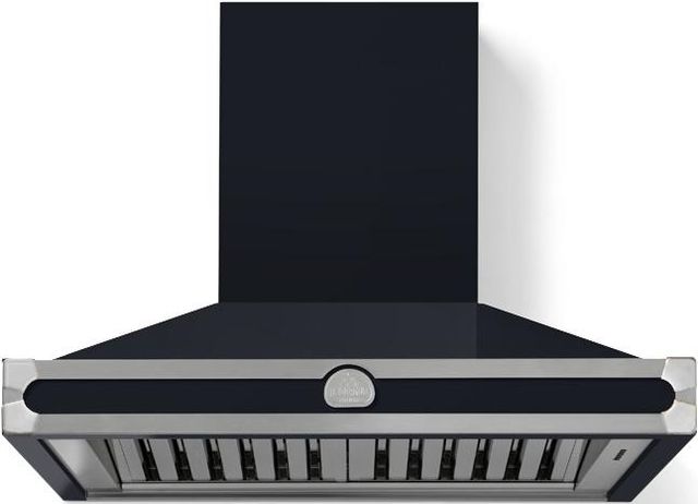 La Cornue CornuFé 90 AlberTine 36" Matte Black Wall Mounted Chimney Hood-0