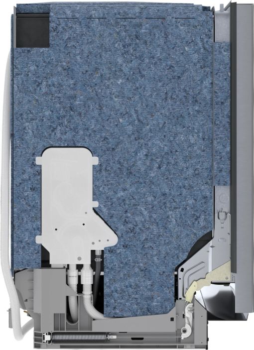 Bosch® 500 Series 24" Stainless Steel Top Control Built In Dishwasher-4
