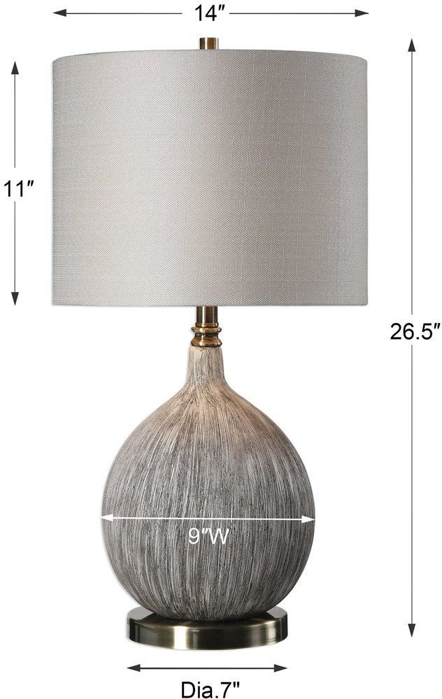 Uttermost® Hedera Old Ivory Table Lamp-2