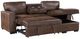 Global Furniture USA U0203 Coffee Reversible Pull Out Sofa Bed-1