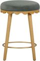 TOV Furniture Oodle Green/Natural Counter Stool-3
