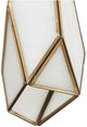 Currey & Company Glace Antique Brass/White Round Multi-Drop Pendant Lighting-1
