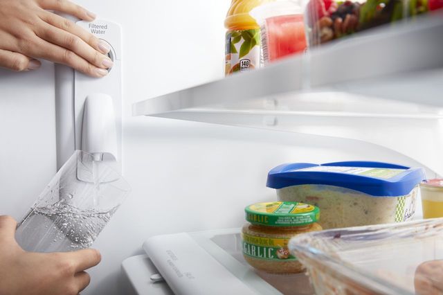 Whirlpool® 36 in. 25.2 Cu. Ft. Fingerprint Resistant Black Stainless French Door Refrigerator-1