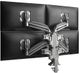 Chief® Kontour™ KX Series Silver Quad Monitor Arm Column Desk Mount-0