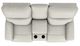 La-Z-Boy® Trouper Dove Power Reclining Loveseat with Console and Headrest-4