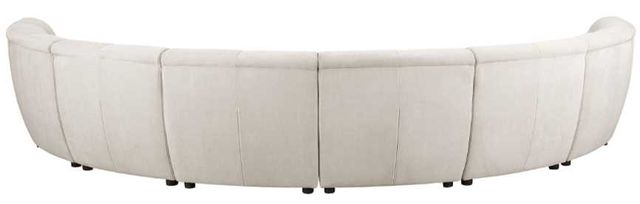 Coaster® Charlotte 8-Piece Ivory Upholstered Curved Modular Sectional Sofa-3