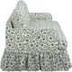 TOV Furniture Gertrude Floral Linen Weave Sofa-4