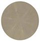 Century® Monarch Kendall Cream Faux Shagreen Top Round Accent Table with Satin Gold Base-4