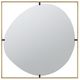A & B Home Gold Abstract Mirror-1
