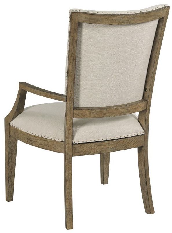 Kincaid® Plank Road Stone/White Howell Arm Chair-1