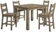 Coaster® Cardova 5-Piece Vineyard Oak Counter Height Dining Table Set-0