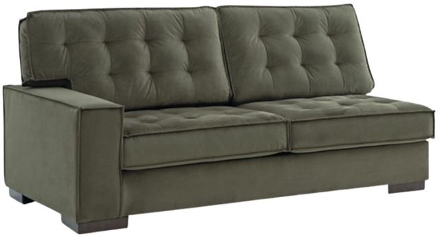 Signature Design by Ashley® Caspian-Town 2-Piece Olive Right Arm Facing Sectional and Chaise-4