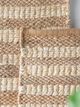 A & B Home Cream 5'x8' Rug with Shuttle Weave Durrie-5