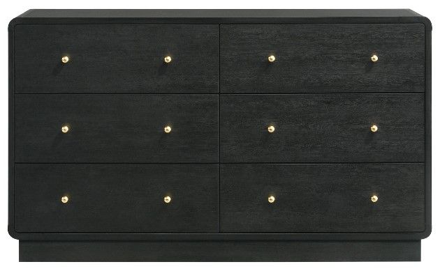 Coaster® Cavelle Black Dresser -1