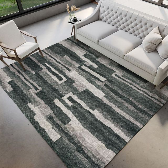 Dalyn™ Rug Company Brisbane BR7 Midnight 5'x8' Area Rug-3