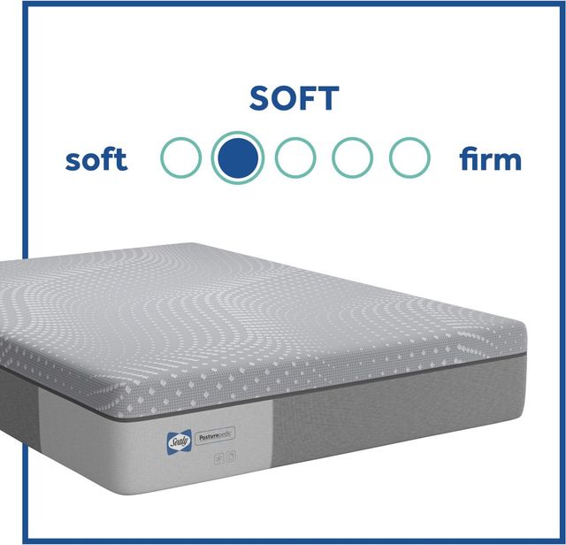Sealy® Posturepedic® Lacey 13" Foam Soft Tight Top Queen Mattress in a Box-3
