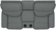 La-Z-Boy® Brooks Gray Power Reclining Loveseat-1