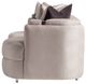 Michael Amini® Carmela Zinc Sofa with Silver Accent-3