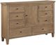 Steve Silver Co. Riverdale Driftwood Dresser and Mirror-2
