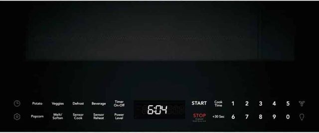 XO Performance 1.6 Cu. Ft. Black Stainless Steel Over The Range Microwave -2