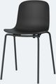 EQ3 Holi Black Outdoor Dining Side Chair-2