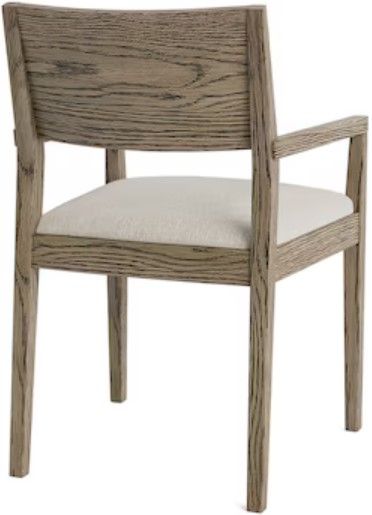 Bassett® Furniture Customizable BenchMade Merrill Oak Upholstered Dining Chair-3