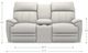La-Z-Boy® Talladega Chestnut Leather Power Reclining Loveseat with Console-5