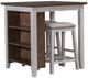 Liberty Furniture Brook Creek 3-Piece Brown/White Counter Height Dining Set-0