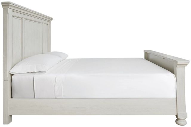 Signature Design by Ashley® Robbinsdale Antique White California King Panel Bed-3