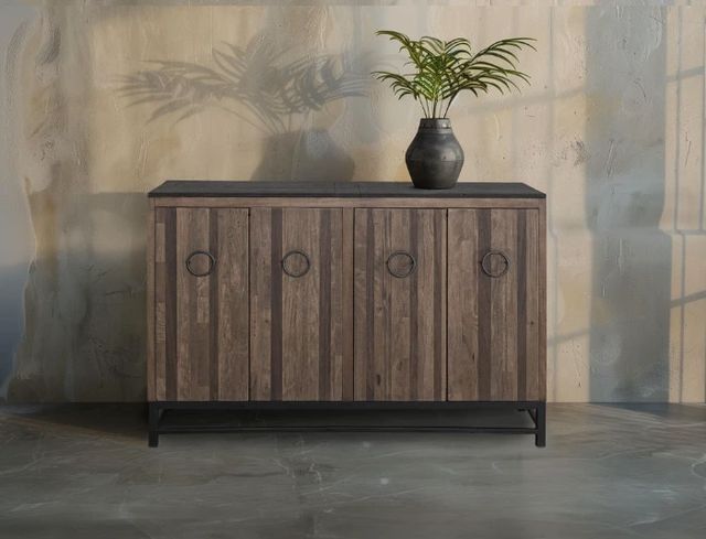 International Furniture Direct Ebano Brown Console-1
