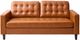 Weekender™ Douglas Faux Caramel Brown Sofa-0