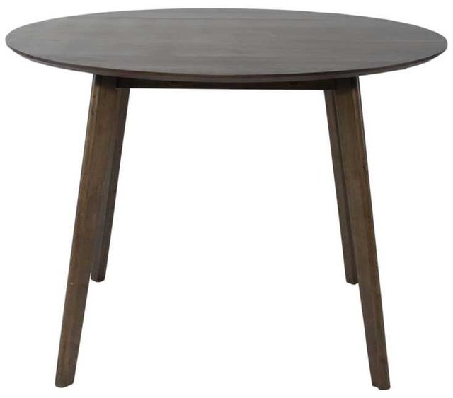 Liberty Furniture Space Savers Satin Walnut Drop Leaf Table-2