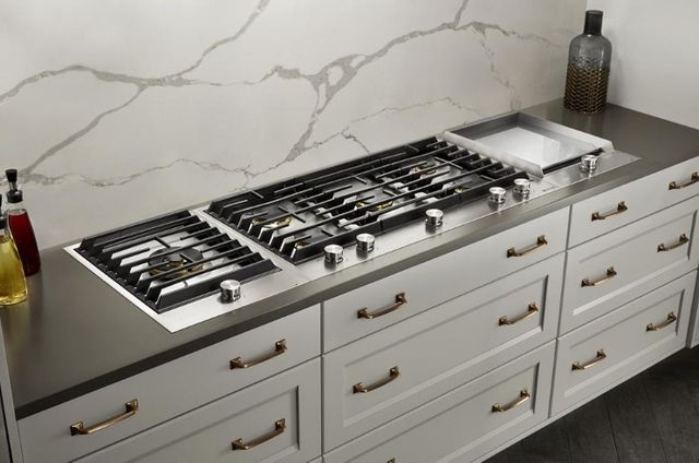 JennAir® 15" Stainless Steel Modular Natural Gas Cooktop-2