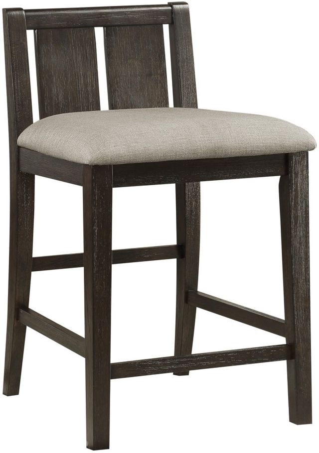 Mazin Furniture Daye 3 Piece Brown Cherry Counter Height Set-2