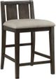 Mazin Furniture Daye 3 Piece Brown Cherry Counter Height Set-2