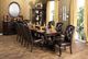 Furniture of America® Bellagio 9-Piece Brown Dining Table Set-1