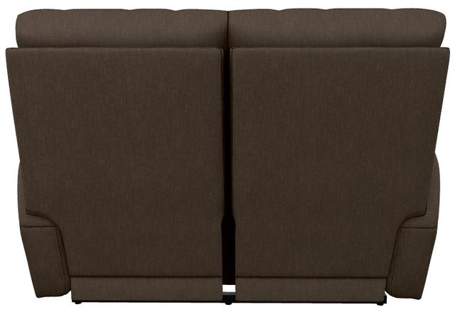 La-Z-Boy® Cassian Teak Power Reclining Loveseat with Headrest-4