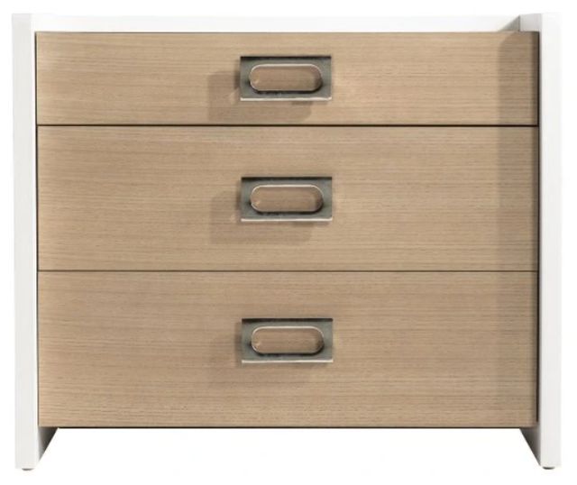 Bernhardt Modulum Adobe/Sahara 3-Drawer Nightstand-1