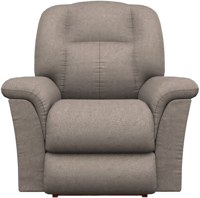 La-Z-Boy® Jasper Mushroom Power Rocking Recliner with Headrest-1