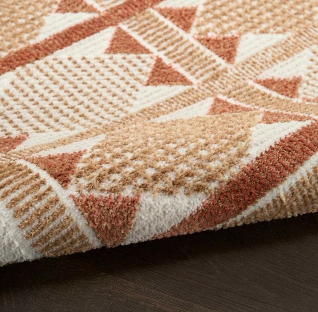 Nourison Home™ Nordic NRC06 Rust 5'x7' Style 1 Area Rug-4