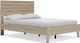 Signature Design by Ashley® Oliah 2-Piece Natural Full Panel Platform Bed Set-1