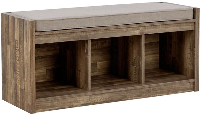 Signature Design by Ashley® Gerdanet Beige/Brown Storage Bench-0