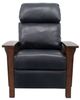BarcaLounger® Mission Shoreham-Blue Manual Recliner-2