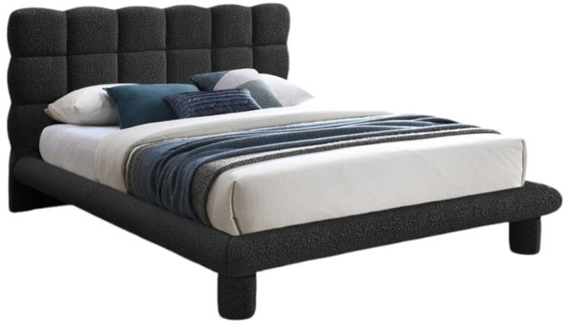 Meridian Furniture Deco Black Queen Panel Bed-0