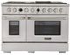 Kucht Professional KX Series 48" Stainless Steel Pro Style Dual Fuel Range with Kucht Horus Thermostat-1