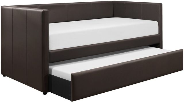 Mazin Furniture Adra Brown Twin Daybed with Trundle-0