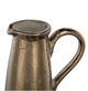 A & B Home Candia Bronze/White Terracotta Pitcher-4