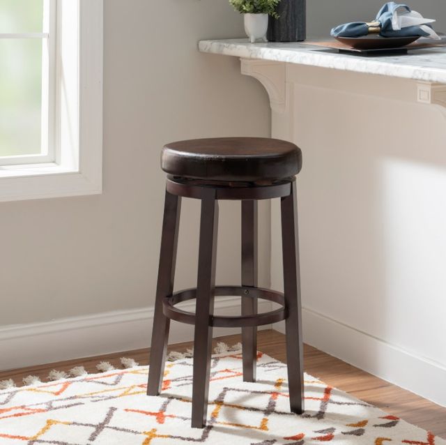 Linon Maya Brown Bar Stool-1